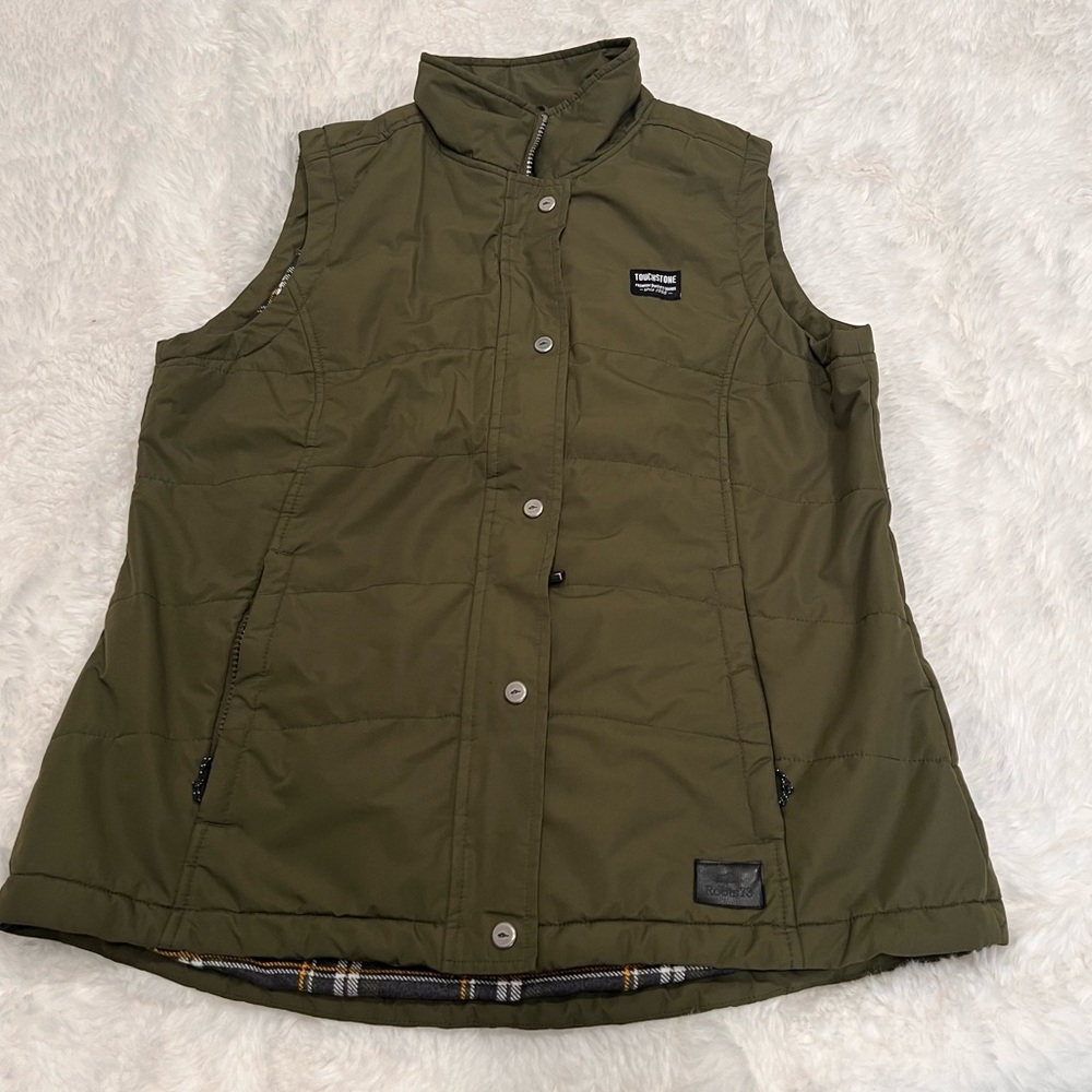 Root73 women‎ olive vest size M